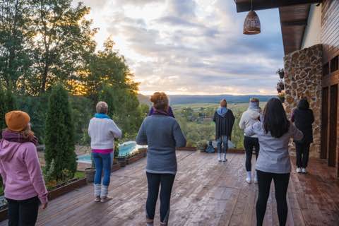 Eindruck vom Yoga & Nature Retreat in Margau, September 2025 – Bild 22